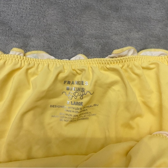 New! Frankie’s bikinis x gigi hadid arabelle honeysuckle bottoms 24118 - Picture 8 of 12
